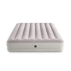 Comfortable double airbed 203x152x30 cm perfect for bedrooms INTEX 64179
