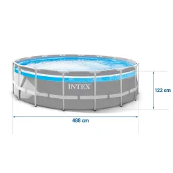 Perfect garden pool 488 x 122 cm for your backyard or terrace