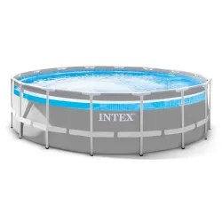 Garden frame pool 488 x 122 cm, stylish design, great for relaxing in the garden