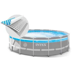 Garden frame pool 488 x 122 cm, weather-resistant, perfect for summer days