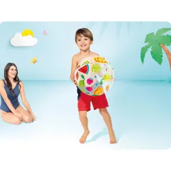 51 cm inflatable beach ball, perfect for garden or beach fun
