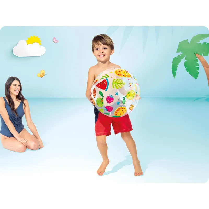 51 cm inflatable beach ball, perfect for garden or beach fun
