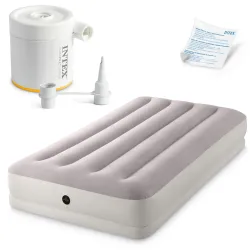 Inflatable airbed 191x99x30 cm with electric pump INTEX 64177
