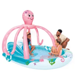 Octopus inflatable playground, perfect for garden fun