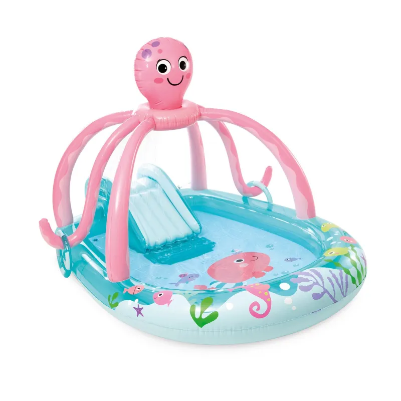 Octopus inflatable playground, perfect for summer days in the garden