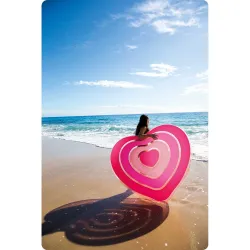 Inflatable swimming mattress, perfect for water fun