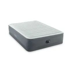 Inflatable airbed 203x152x46 cm, great for bedroom use or trips away