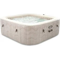 Stylish inflatable SPA with hydromassage, a great addition to your garden