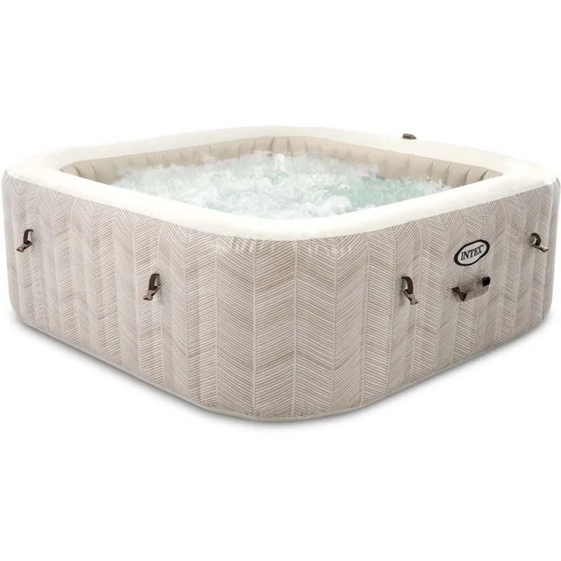 Stylish inflatable SPA with hydromassage, a great addition to your garden
