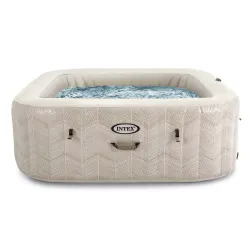 Comfortable inflatable SPA with hydromassage, a relaxing solution