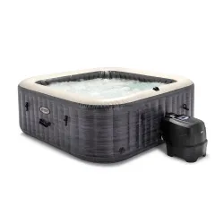 Inflatable SPA with hydromassage, stylish design and easy operation, perfect for relaxation