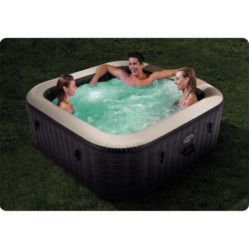 Inflatable SPA with hydromassage, perfect for the garden or terrace, relaxation in any weather