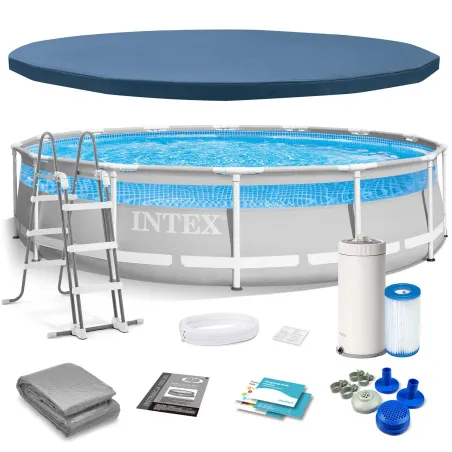 12-in-1 garden frame pool 427 x 107 cm for outdoor fun
