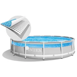 Family-friendly 12-in-1 frame pool 427 x 107 cm for summer fun