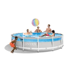 Perfect for relaxation, 12-in-1 garden frame pool 427 x 107 cm