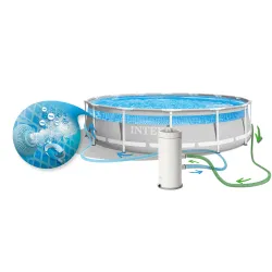 Pool pump 3785 l/h, perfect for summer days in the garden