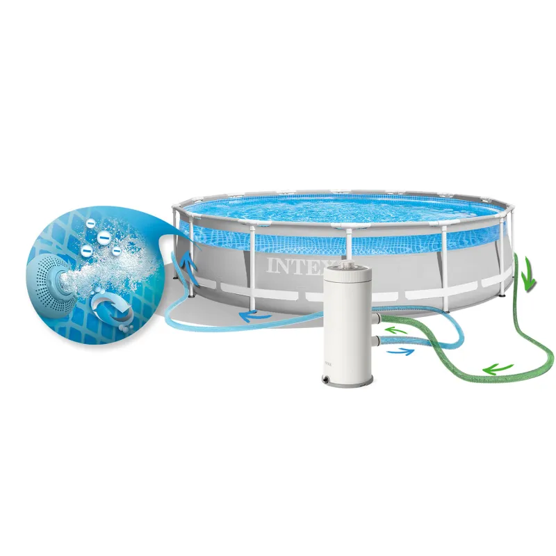 Pool pump 3785 l/h, perfect for summer days in the garden