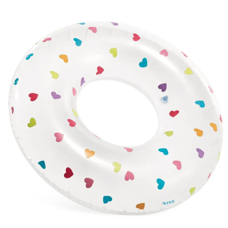 Pink swimming ring 81 cm perfect for beach or pool