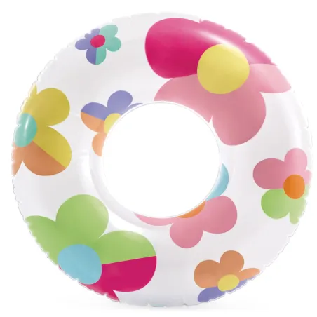 Flower swimming ring 81 cm, vibrant colors, perfect for pool fun