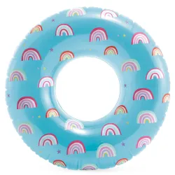 Rainbow Swimming Ring 81 cm INTEX 59259
