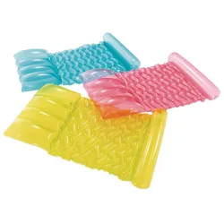 Pink swimming mattress, great for kids and adults in water fun