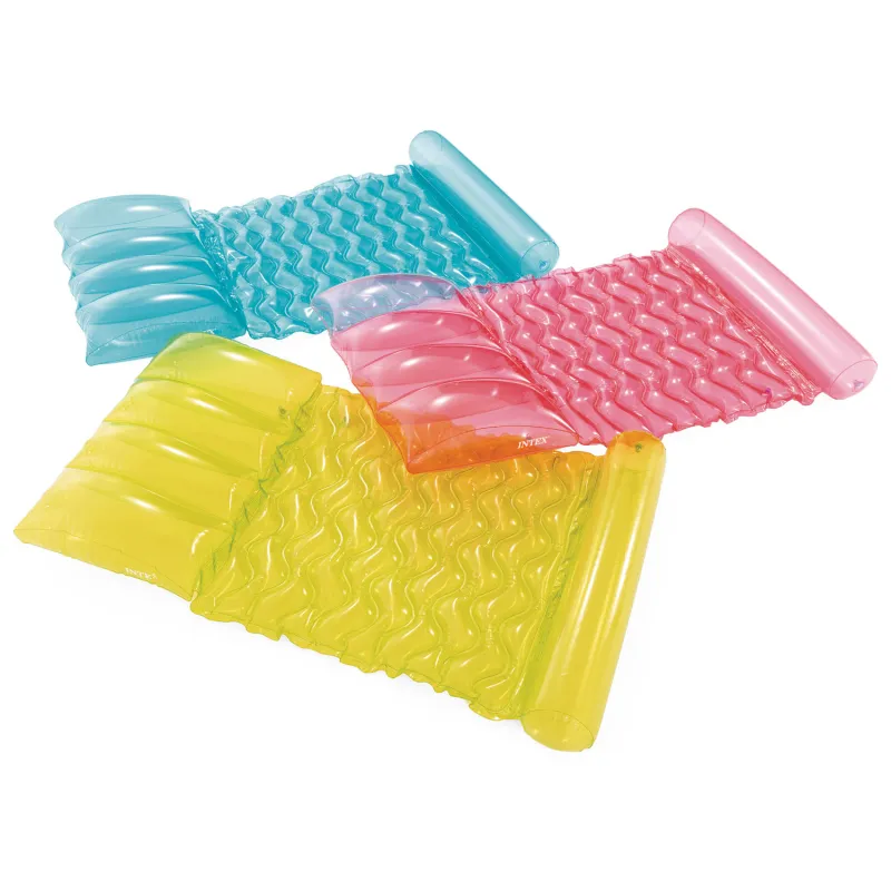 Pink swimming mattress, great for kids and adults in water fun