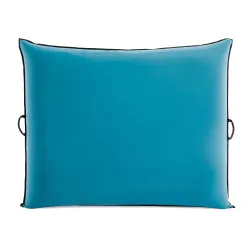 Luxe Lounge pool mattress in blue, perfect for summer lounging