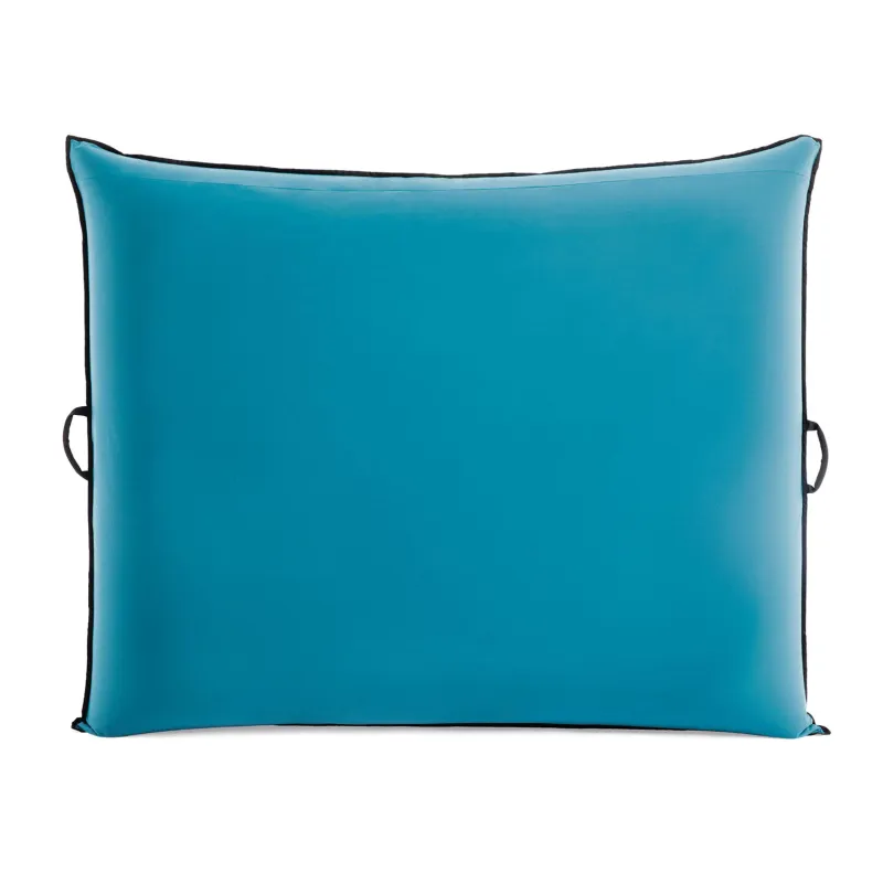 Luxe Lounge pool mattress in blue, perfect for summer lounging
