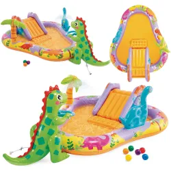 Inflatable Dinosaurs Playground Intex 56139