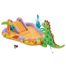 Inflatable Dinosaurs Playground Intex 56139 great for water play on hot days