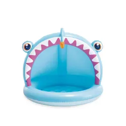 Fishing Angler Baby Pool with Canopy 102 x 94 cm, safe kids pool for summer fun