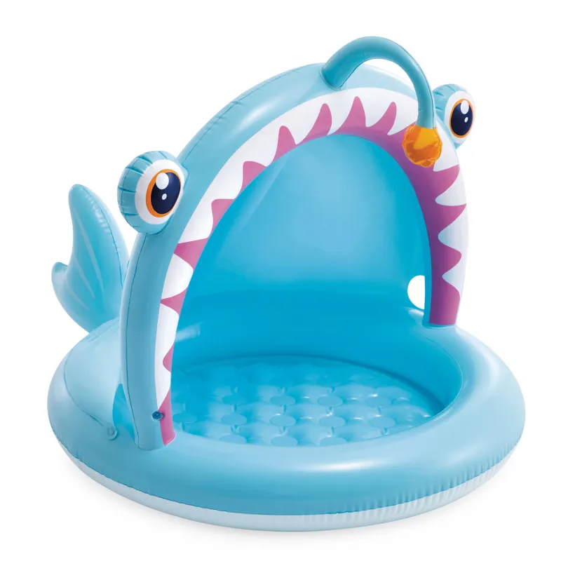 Fishing Angler Baby Pool with Canopy 102 x 94 cm, great choice for summer garden parties