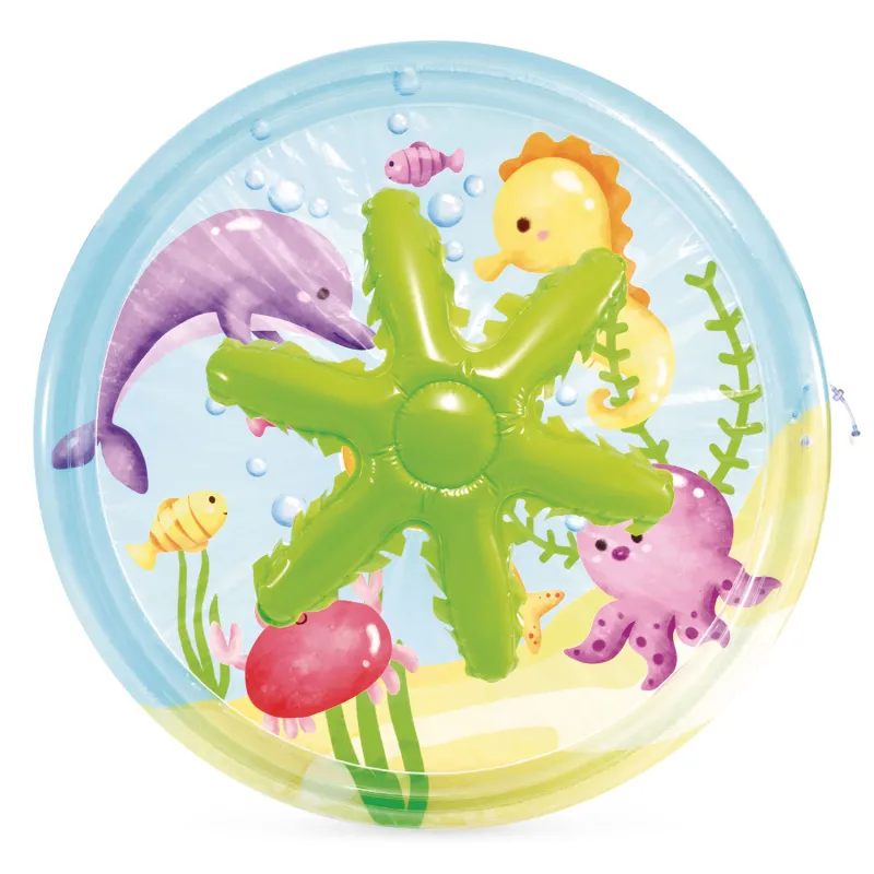 Paddling pool Palma 104x173 cm, colorful and safe for kids