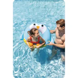 Penguin swimming ring 81 cm, perfect for garden fun