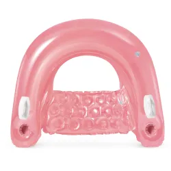 Pink swimming chair, perfect for relaxing in the pool or beach