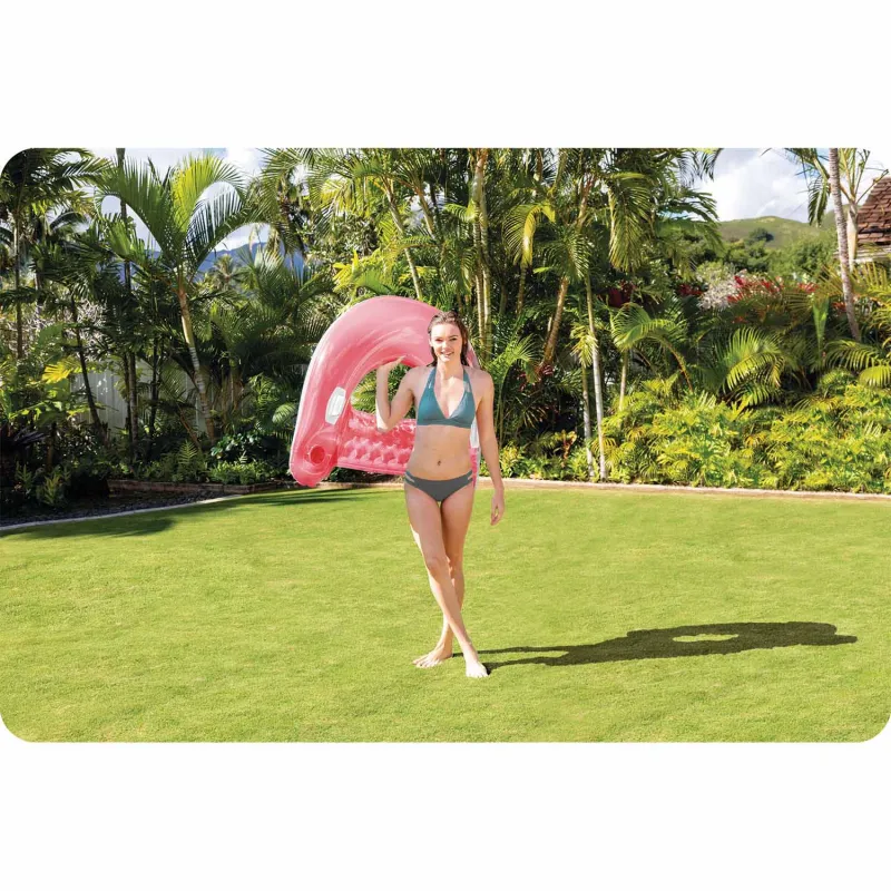 Perfect for the garden or beach, swimming pouf for kids