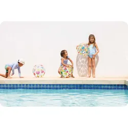 Kids inflatable beach ball, 51 cm, perfect for water and beach play