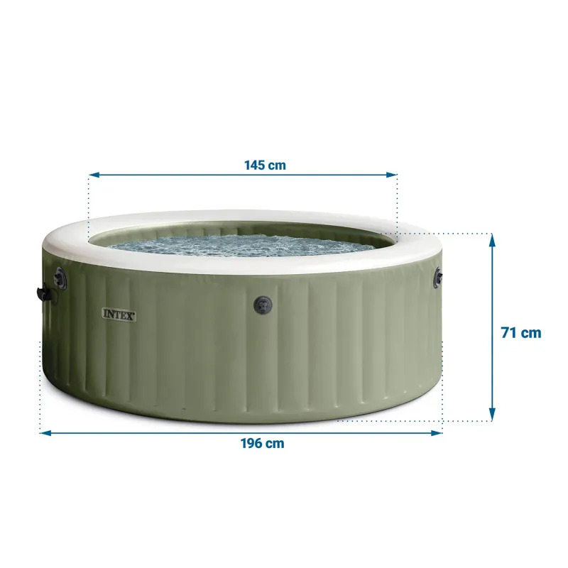 Inflatable SPA with hydromassage, excellent for family and friends gatherings