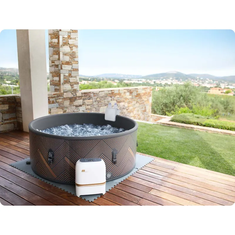 Colorful SPA headrest, perfect for relaxation in a hot tub