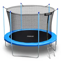 Colorful garden trampoline 6ft, great for outdoor spaces
