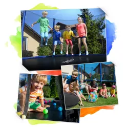 6ft Garden Trampoline perfect for outdoor fun for kids