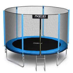 Garden Trampoline 10ft/312cm with Outer Net and Ladder