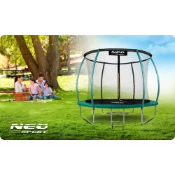 8ft garden trampoline, safe fun for the whole family