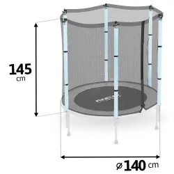 140cm trampoline net, high quality, perfect for the garden