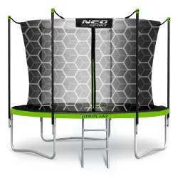 Neo-Sport Garden Trampoline 10ft/312cm with Inner Net and Ladder