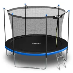 Colorful garden trampoline 6ft, perfect for outdoor fun