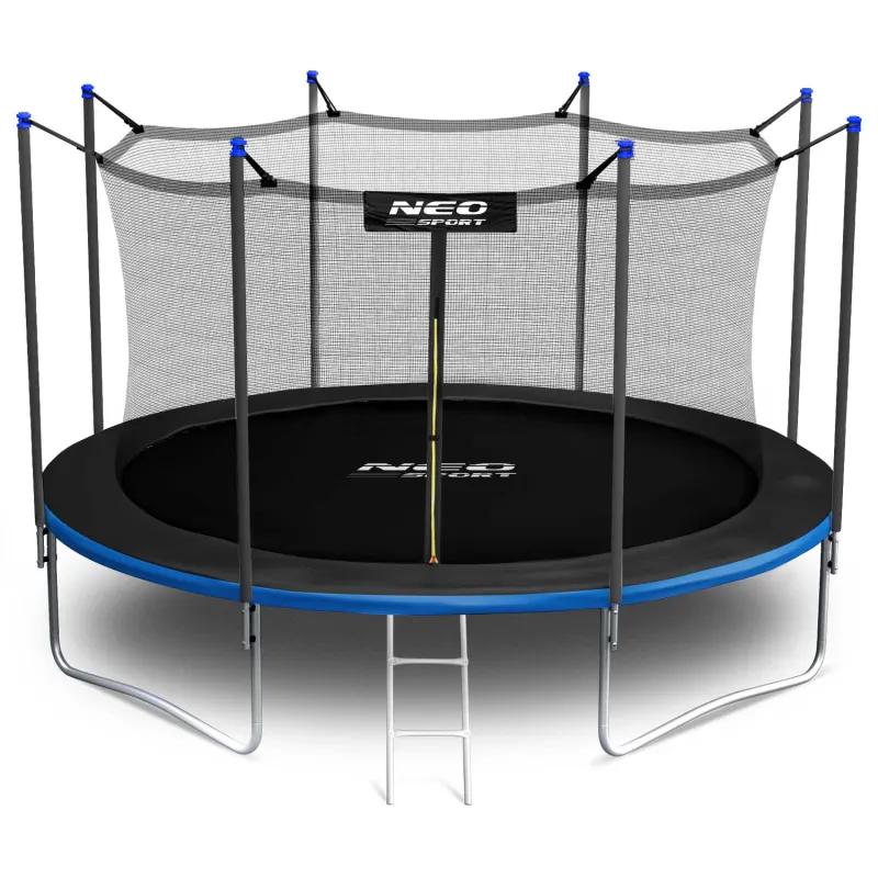 15ft garden trampoline with colorful design, great for outdoor play