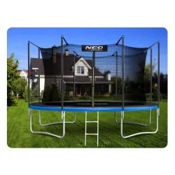 15ft garden trampoline with easy assembly, great for kids' activities