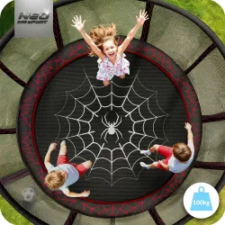 8ft trampoline for garden play, ideal for families with children