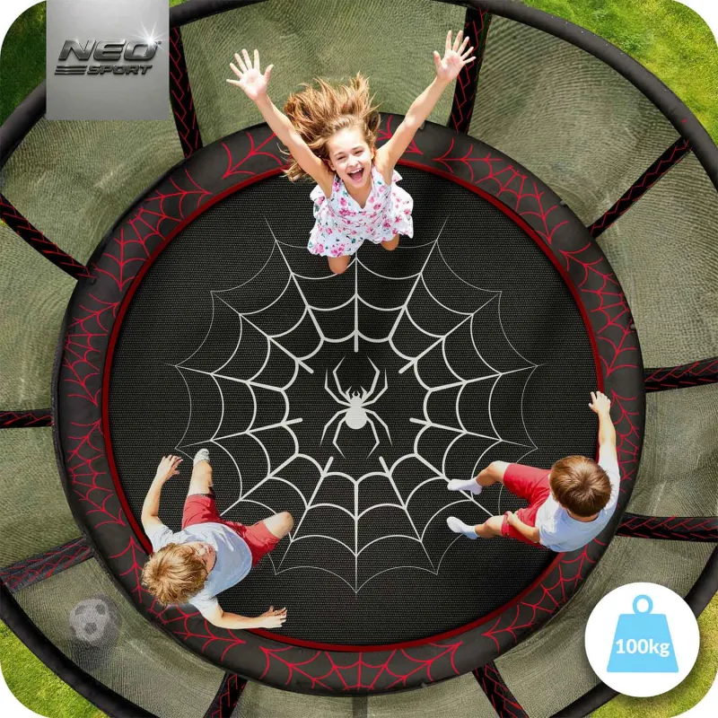 8ft trampoline for garden play, ideal for families with children